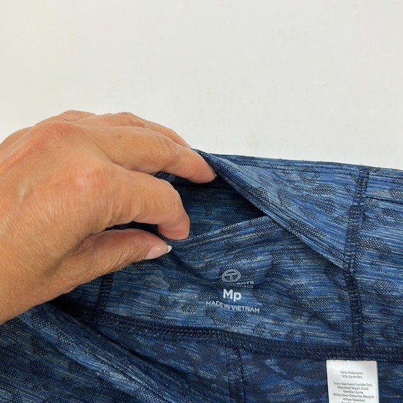 T by Talbots Space Dye Animal Everyday Stretch Legging Mp High Rise Breathable - Picture 7 of 13